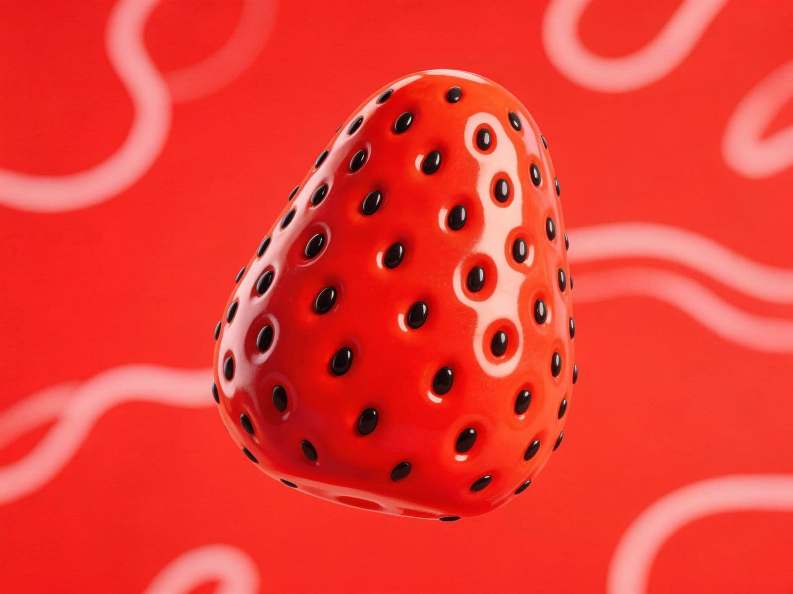 Strawberry ice cream